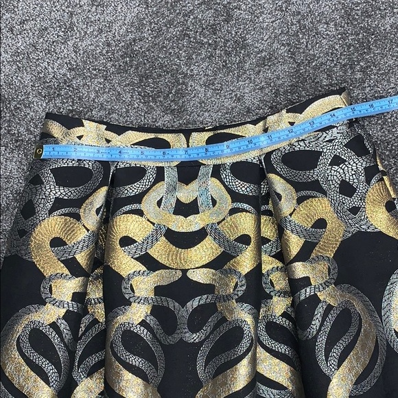 Ted Baker metallic snake print skirt - Picture 9 of 9